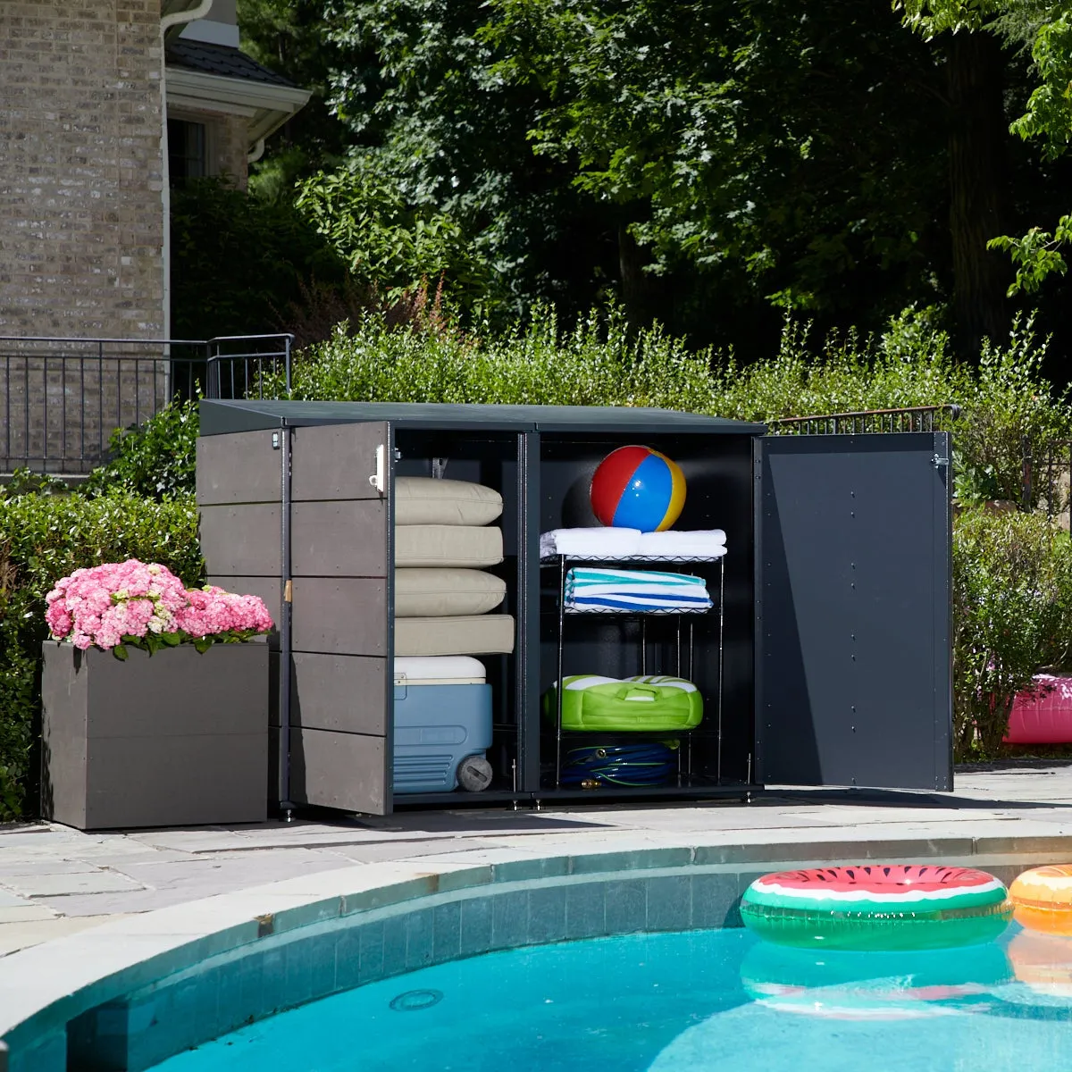 Modern storage shed