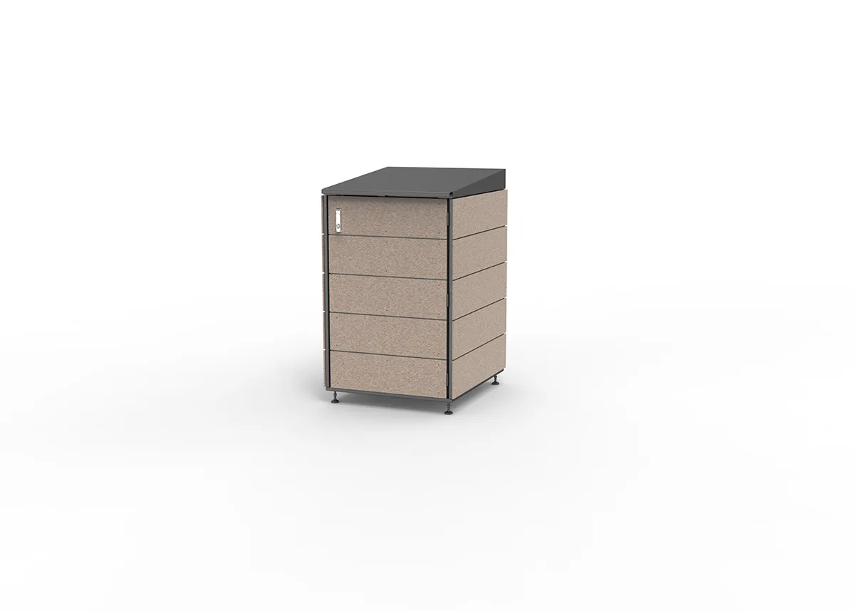 Modern storage shed