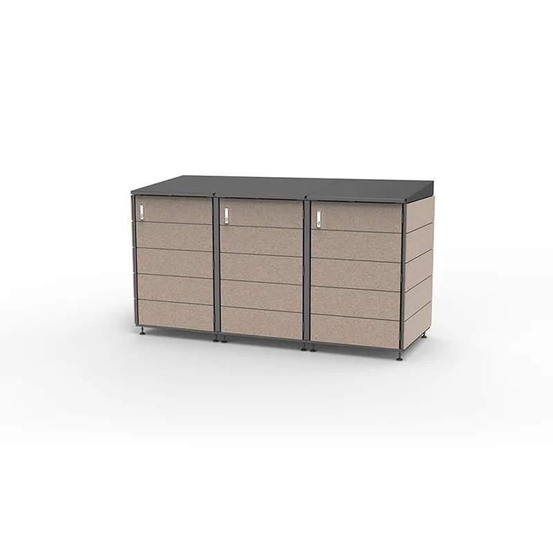 Modern storage shed