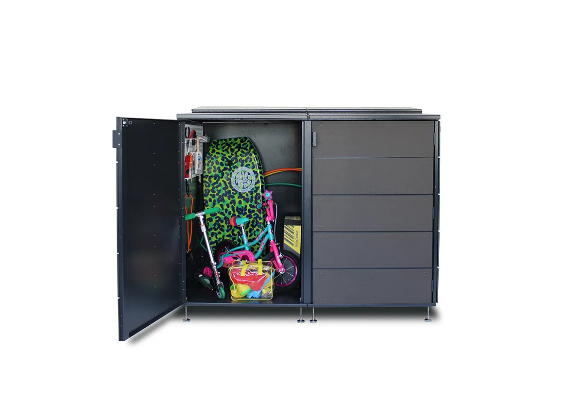 Modern storage shed