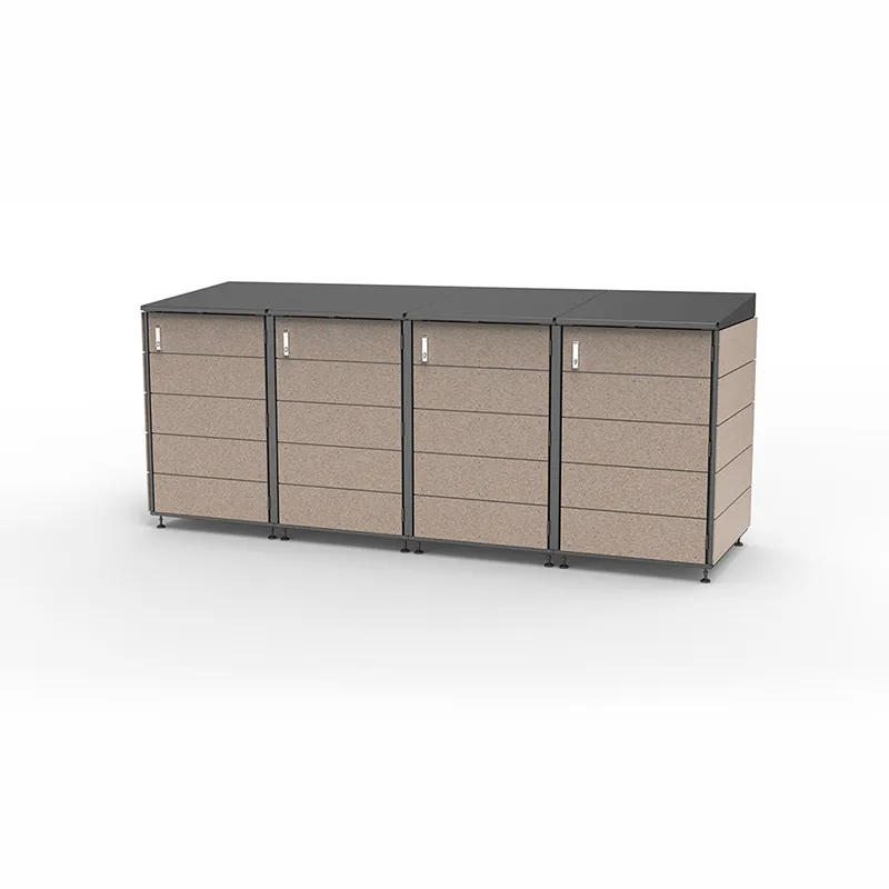 Modern storage shed
