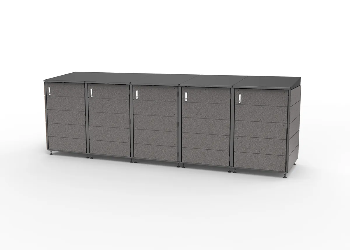 Modern storage shed