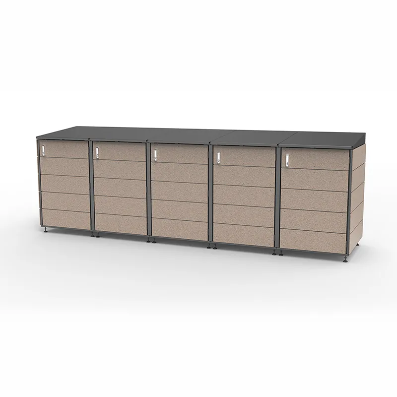 Modern storage shed