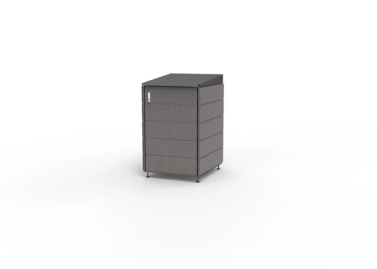 Modern storage shed