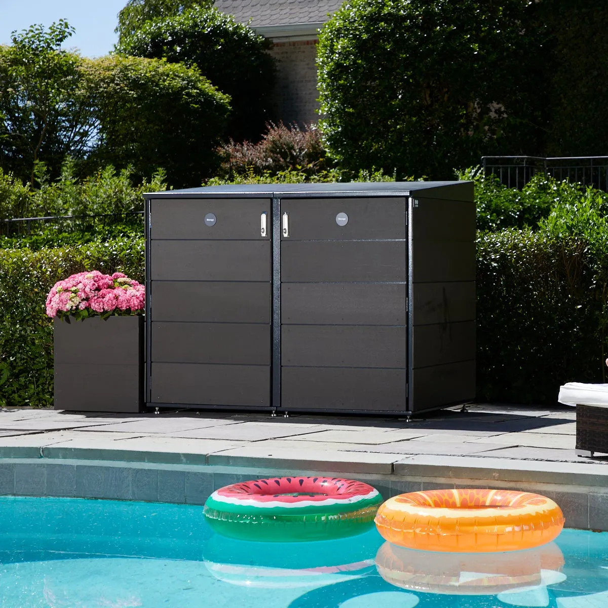 Modern storage shed