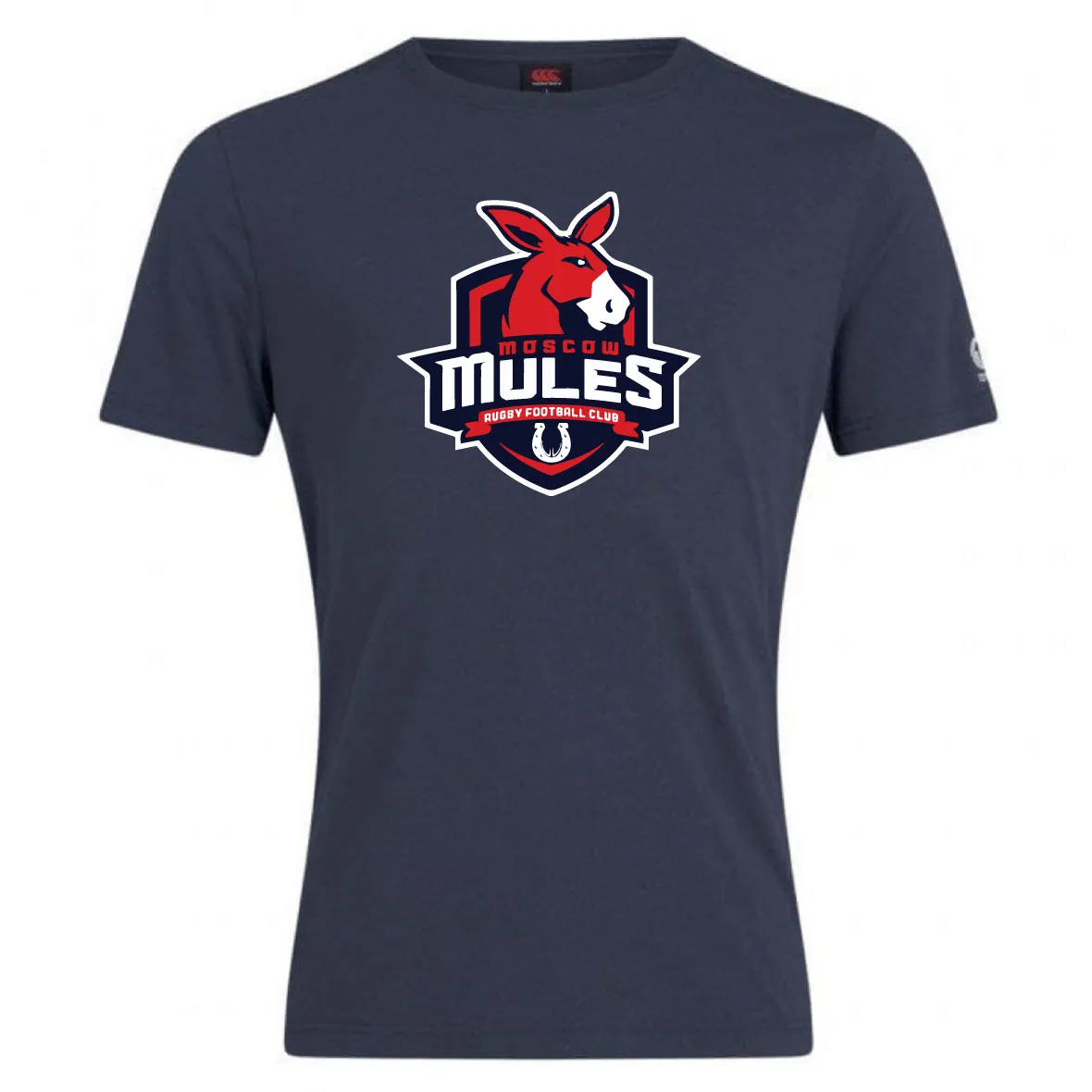 Moscow Mules RFC Club Plain Tee by Canterbury