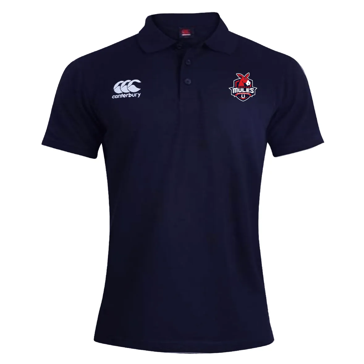 Moscow Mules RFC Waimak Polo by Canterbury