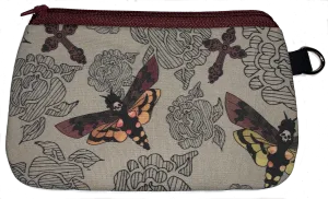 Moth skull Wristlet
