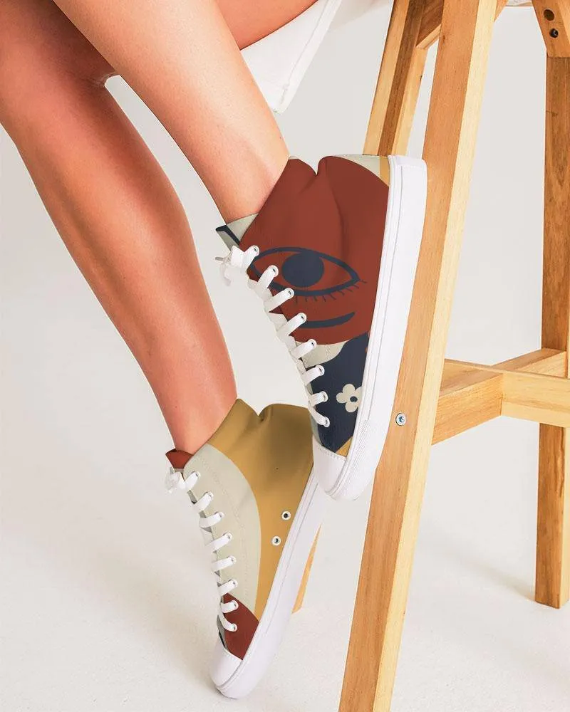 My Lady Women's High Tops Canvas Custom shoes