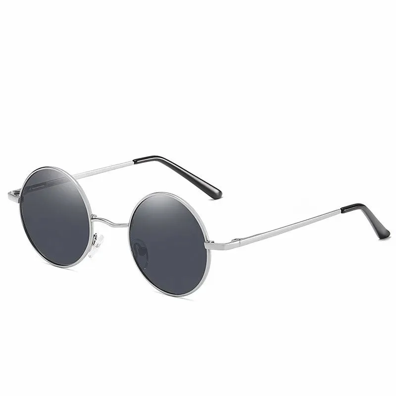 MYT_0279 Designer Round Polarized Sunglasses