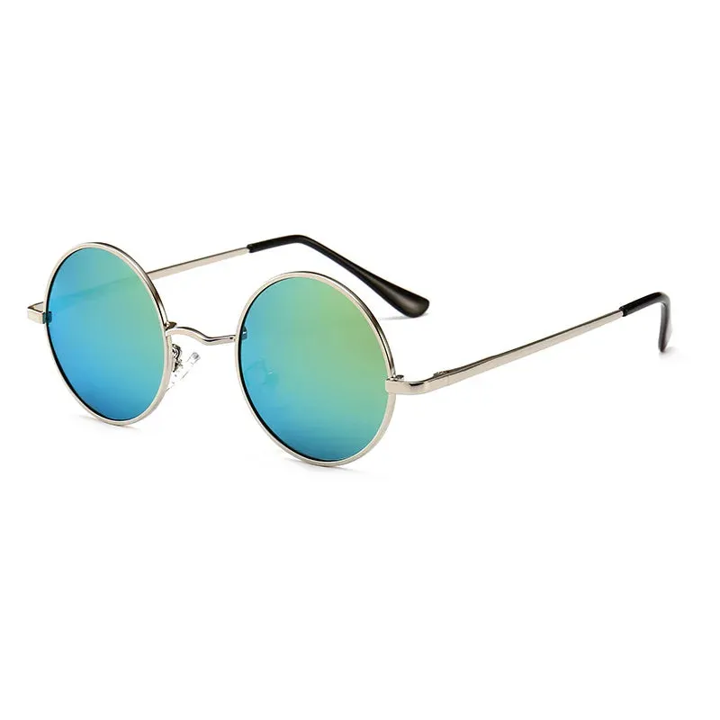 MYT_0279 Designer Round Polarized Sunglasses