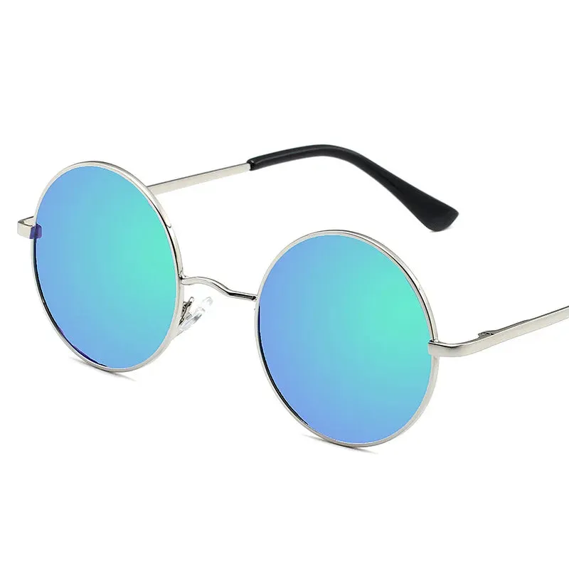 MYT_0279 Designer Round Polarized Sunglasses