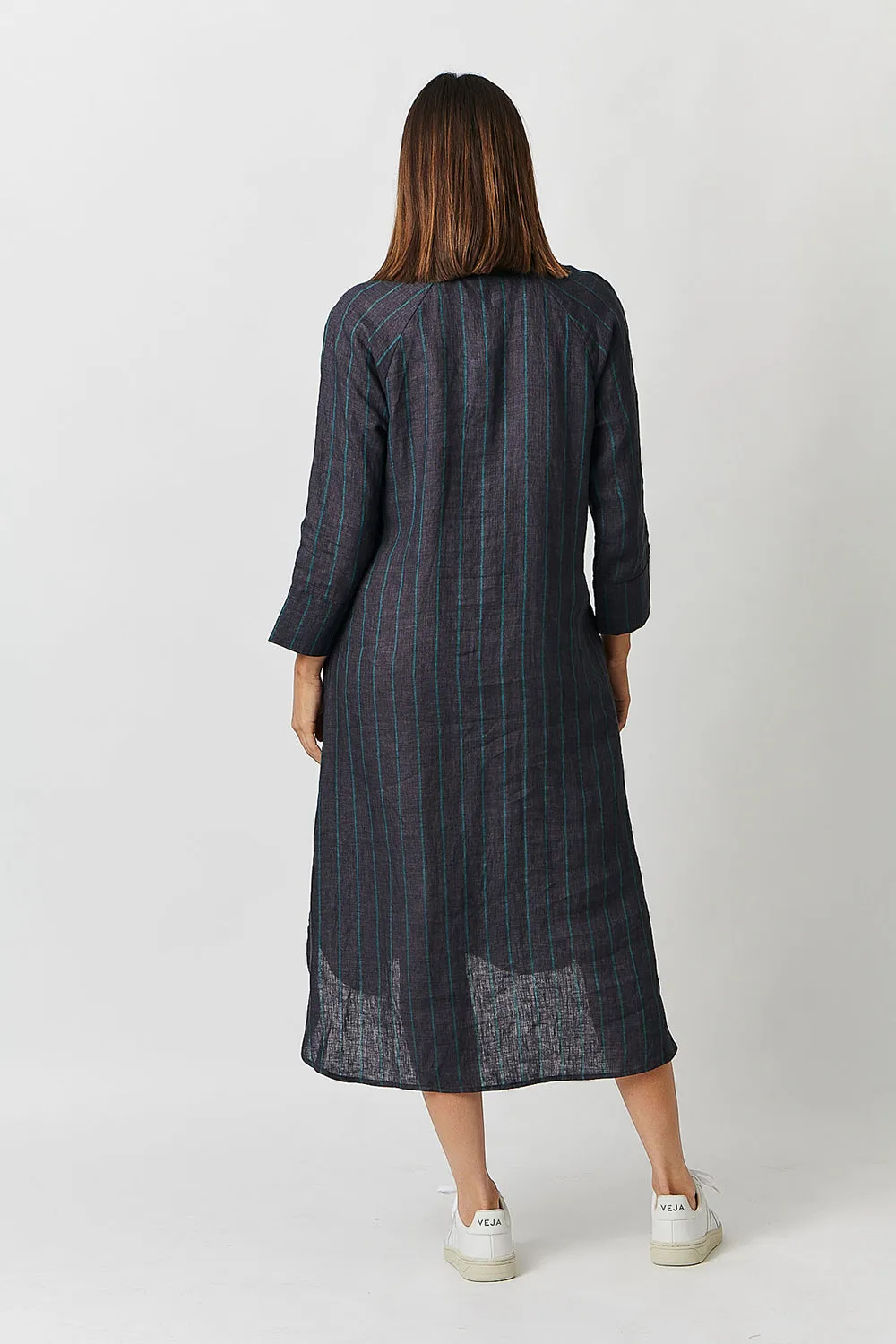 Naturals by O & J Linen Dress GA417