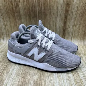 New Balance 247 Revlite Men's Size 9 Grey White Shoes Sneakers Athletic MS247FJ