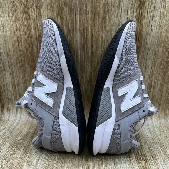 New Balance 247 Revlite Men's Size 9 Grey White Shoes Sneakers Athletic MS247FJ