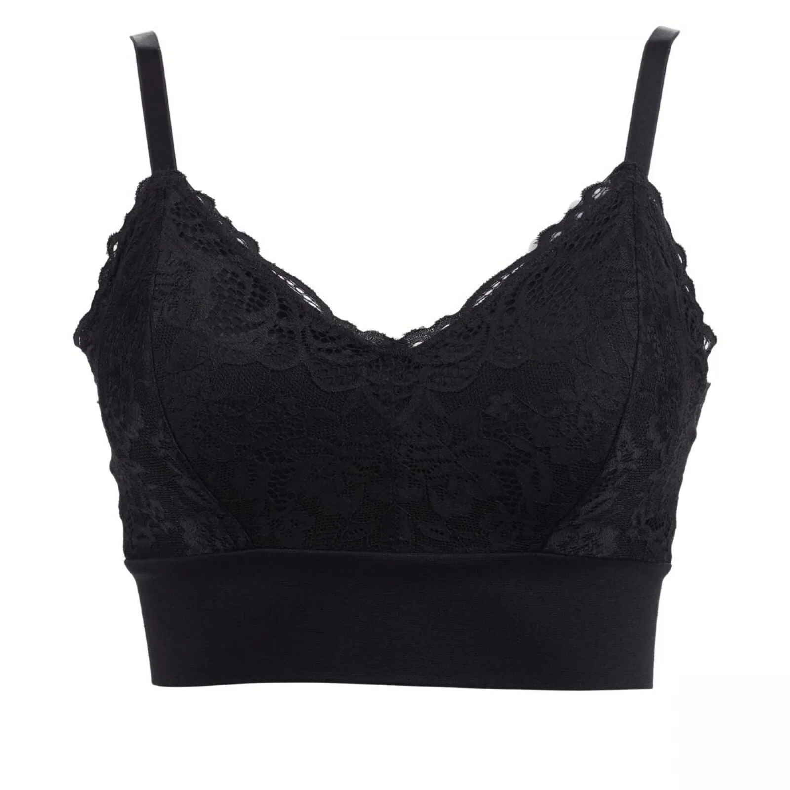 NEW Rhonda Shear Lace Leisure Bra With Removable Pads Medium XL