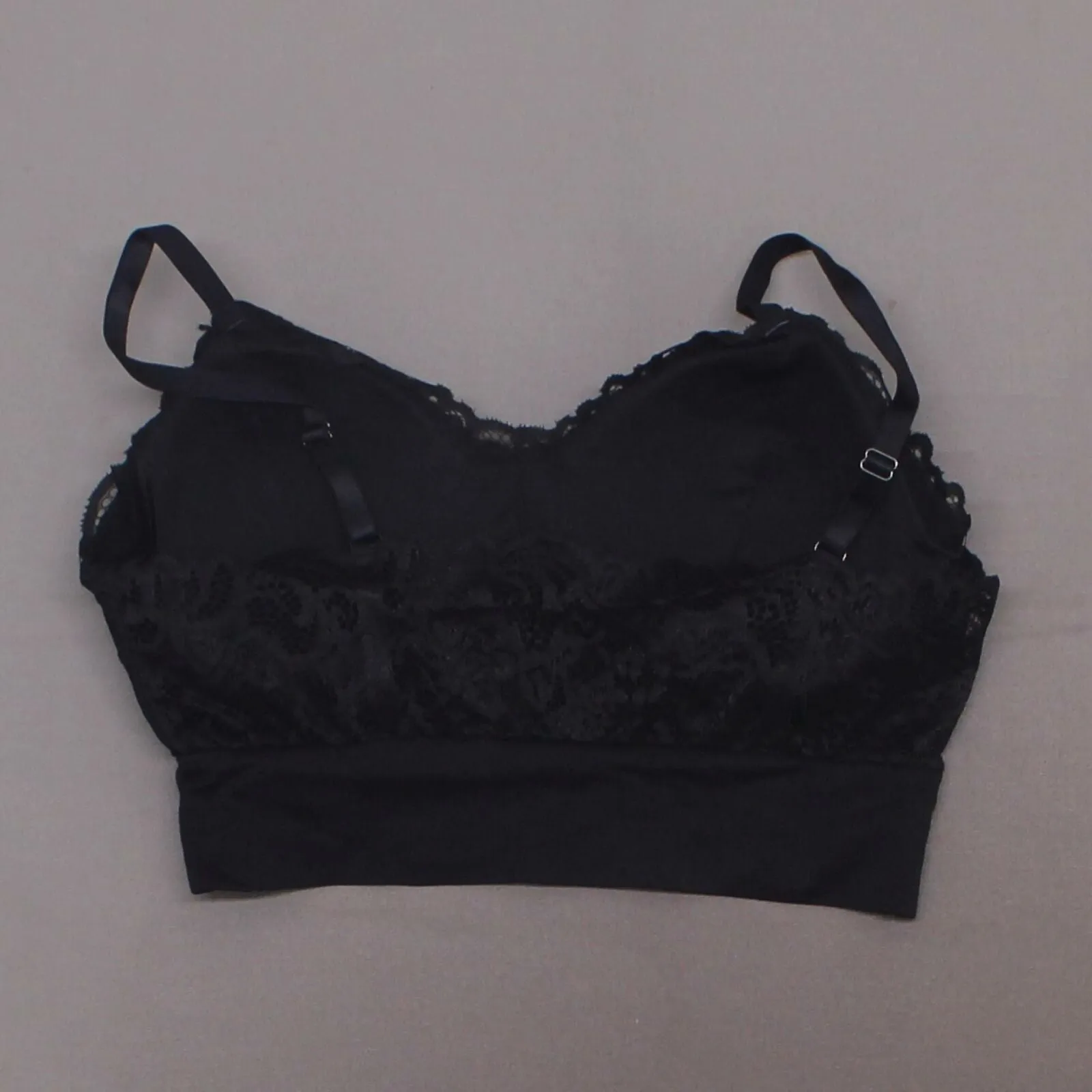 NEW Rhonda Shear Lace Leisure Bra With Removable Pads Medium XL