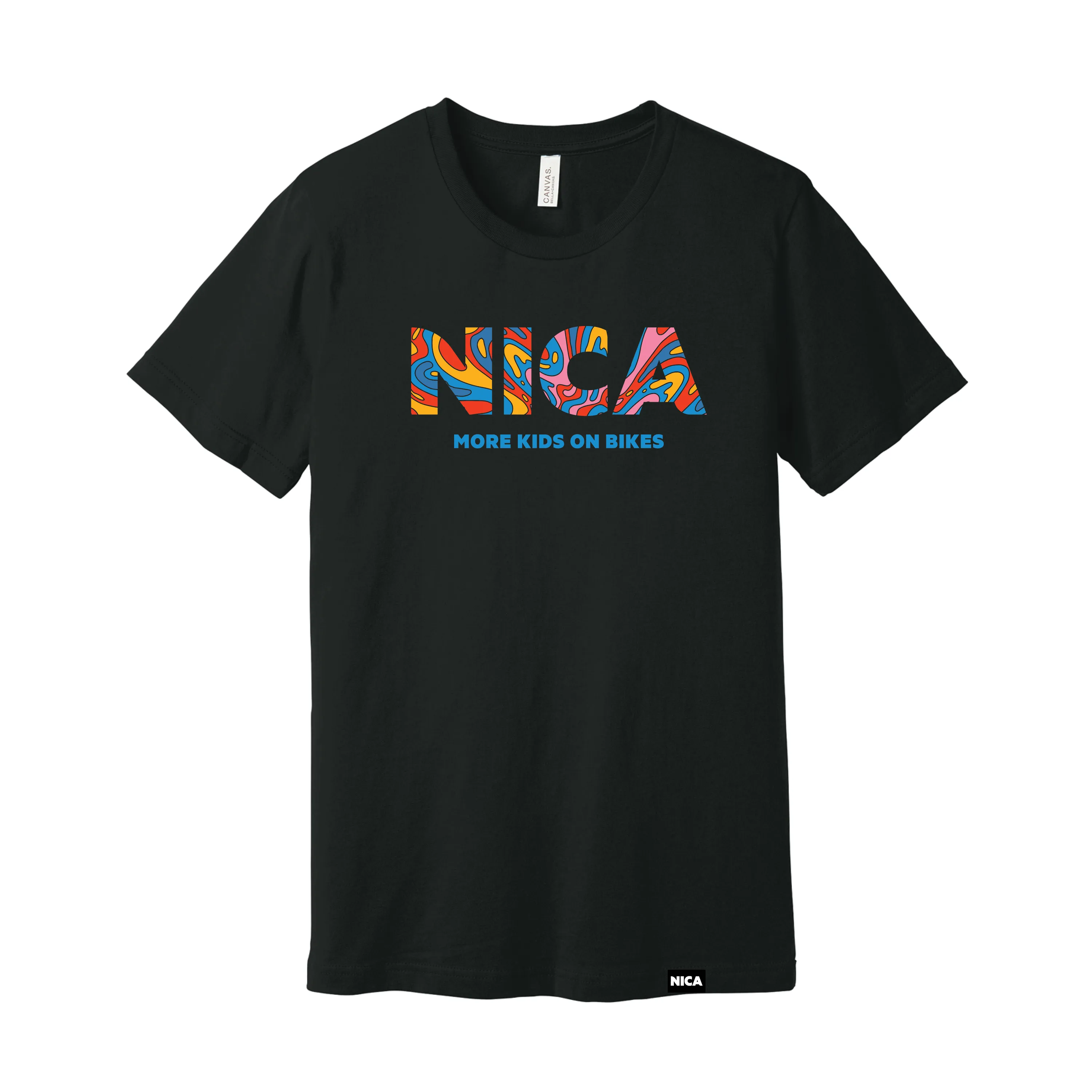 NICA Trippy Wordmark Tee