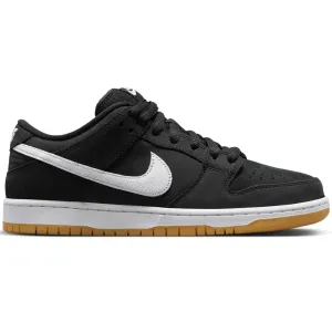 NIKE SB DUNK LOW PRO - BLACK/WHITE-BLACK-GUM LIGHT BROWN