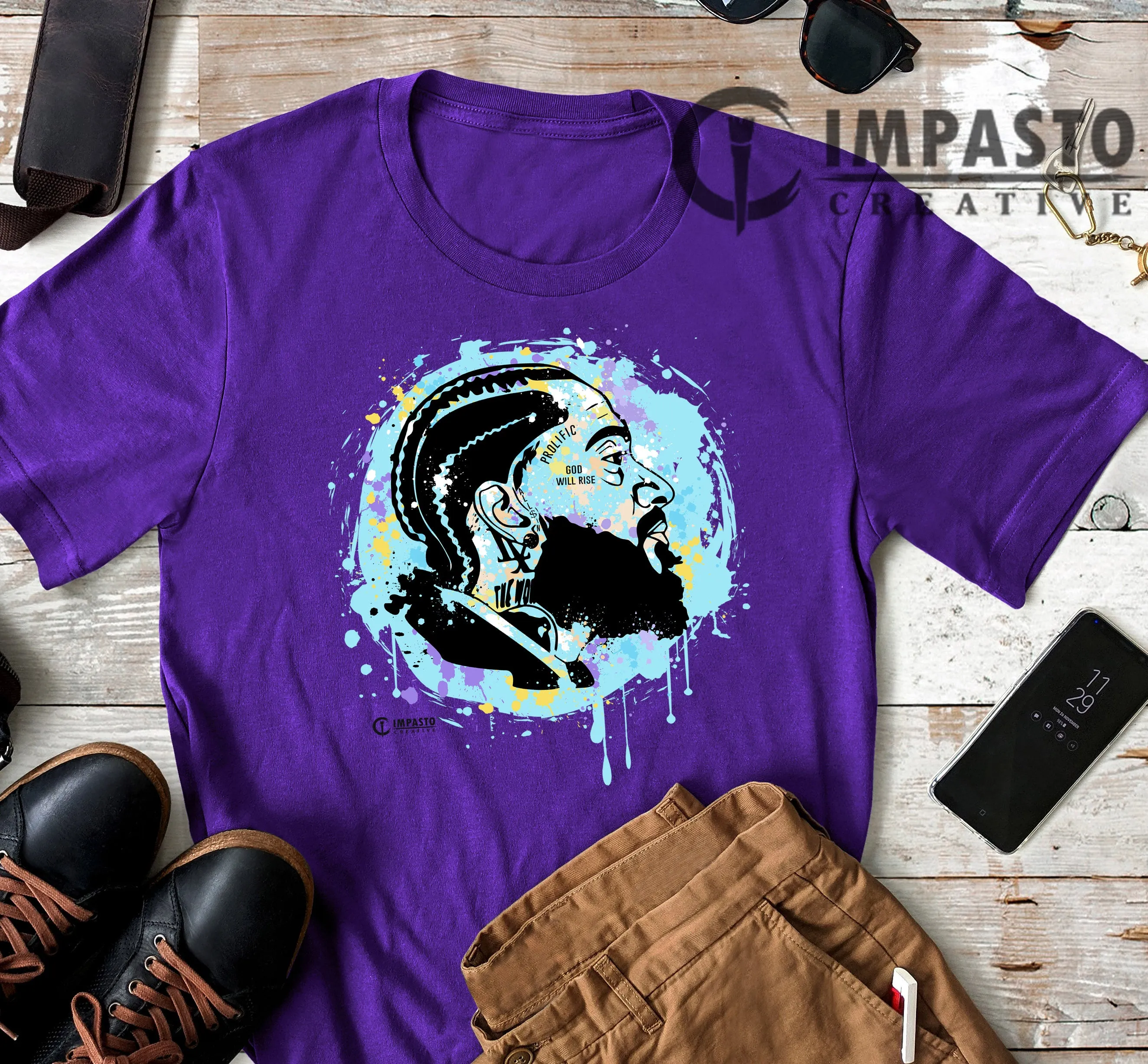 Nipsey Hussle V2 t shirt, Nipsey, Unisex T shirt