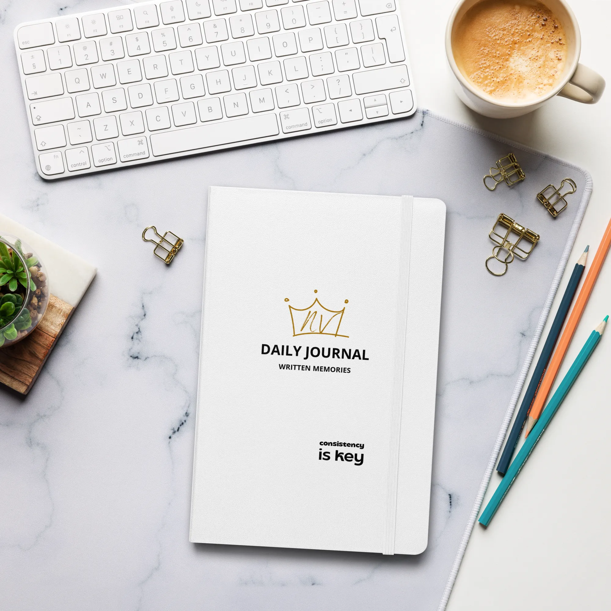 NV Consistency is Key 🔑 Journal | Elevate Your Daily Writing and Personal Growth
