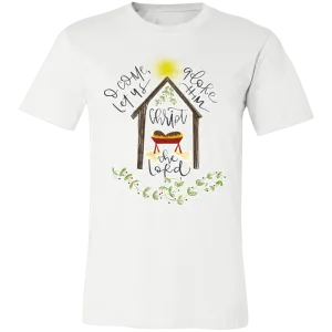 Oh Come Let Us Adore Him Tee – Bella Canvas T-Shirt