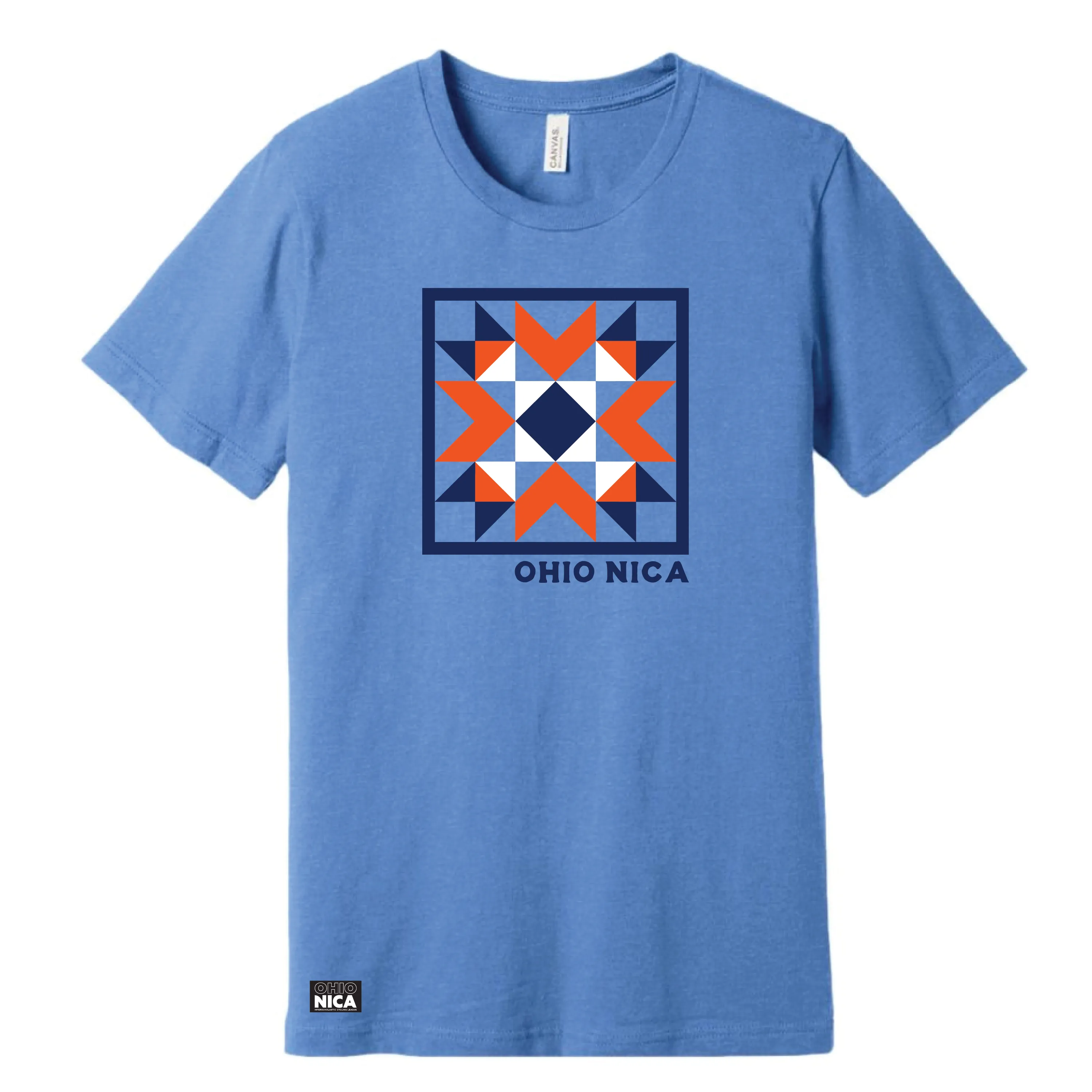 Ohio NICA Quilt Block Tee