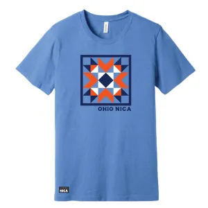 Ohio NICA Quilt Block Tee
