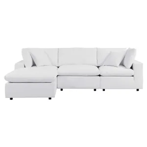 On A Cloud Sectional - Sunbrella - White