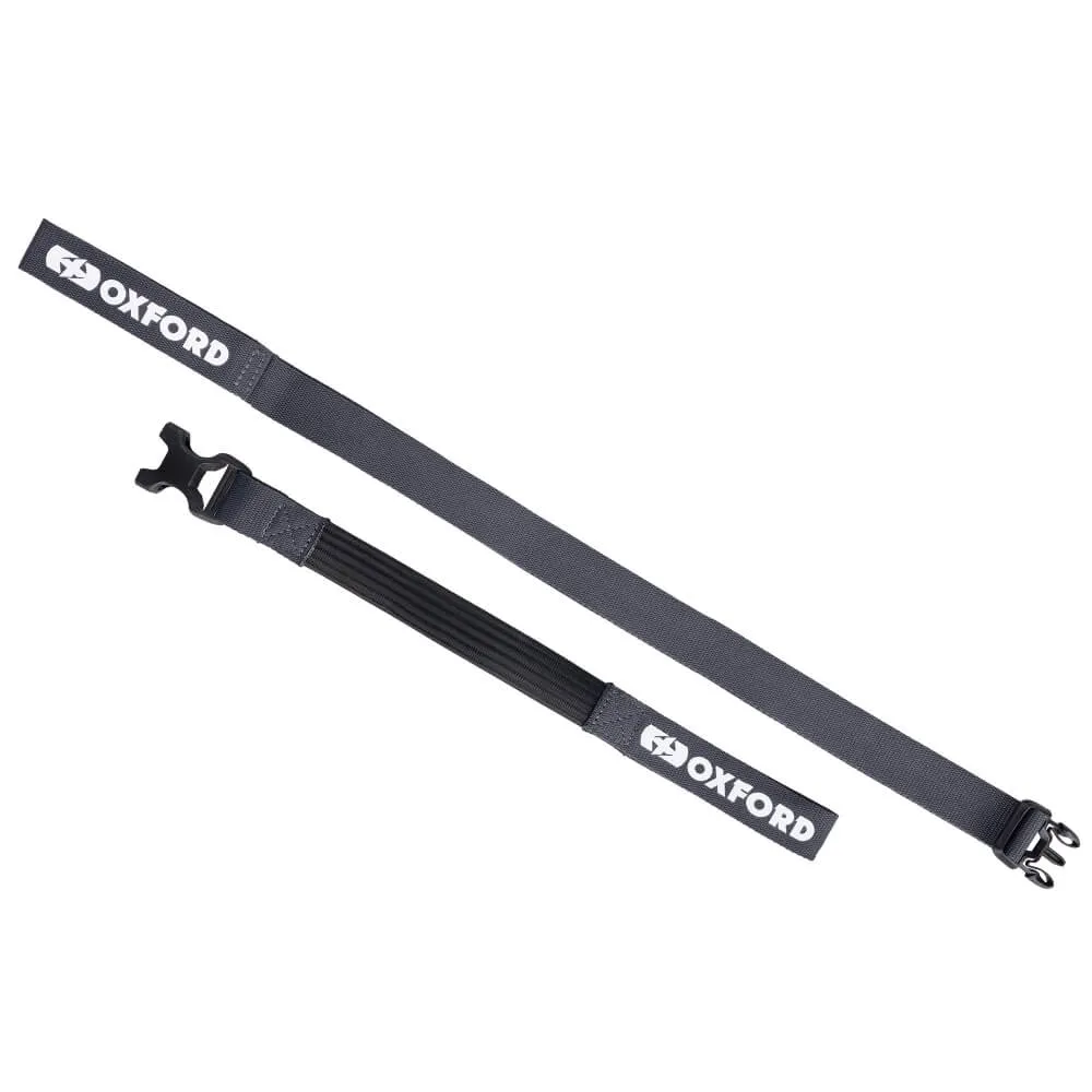 Oxford Atlas B-Clip Straps Asphalt (26mm x 2.0m) (Pair)