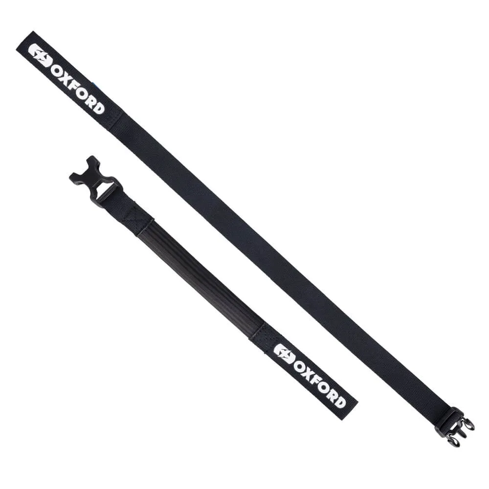 Oxford Atlas B-Clip Straps Black (26mm x 2.0m) (Pair)