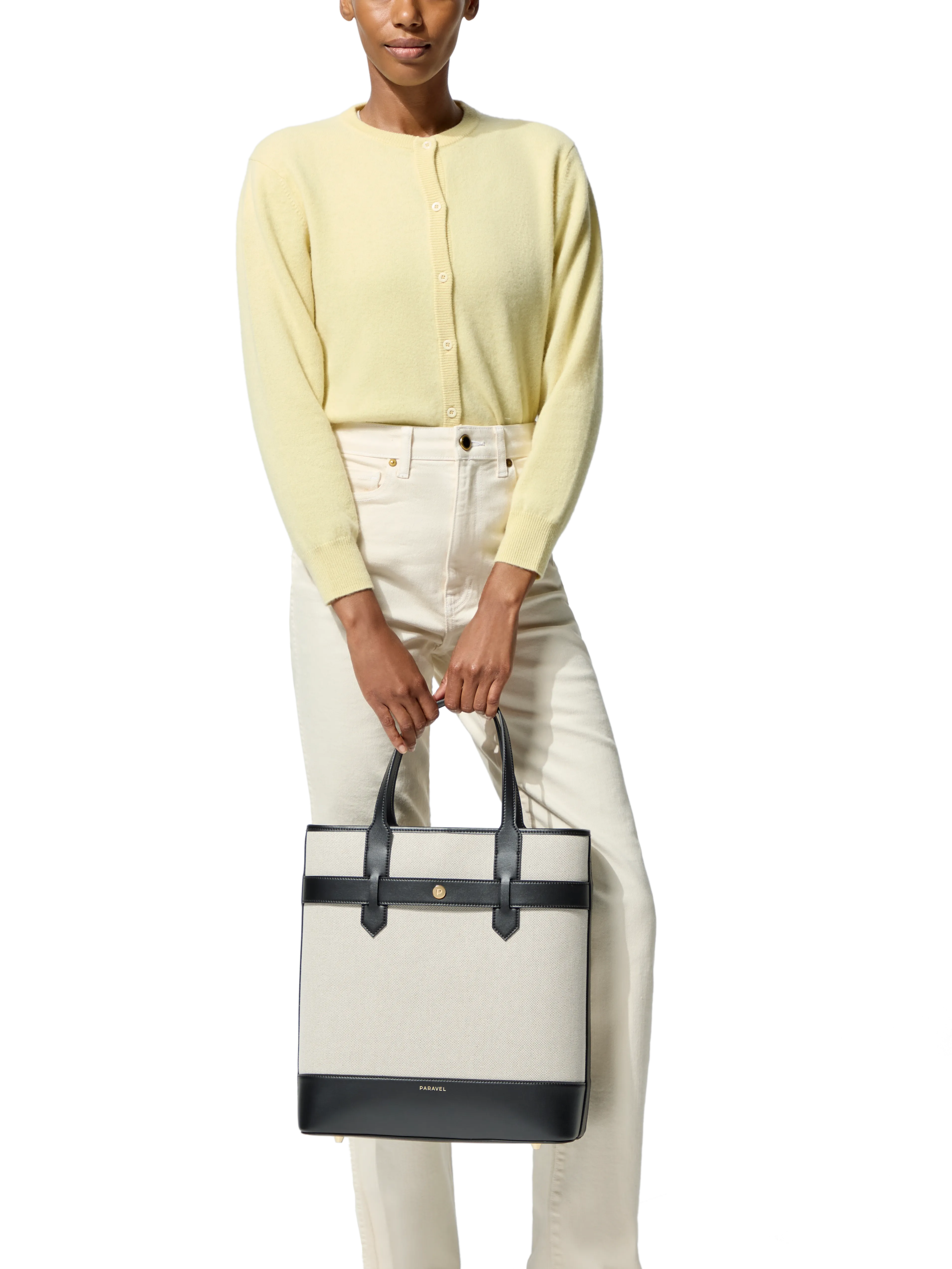 Paravel Pacific Tote - Domino Black