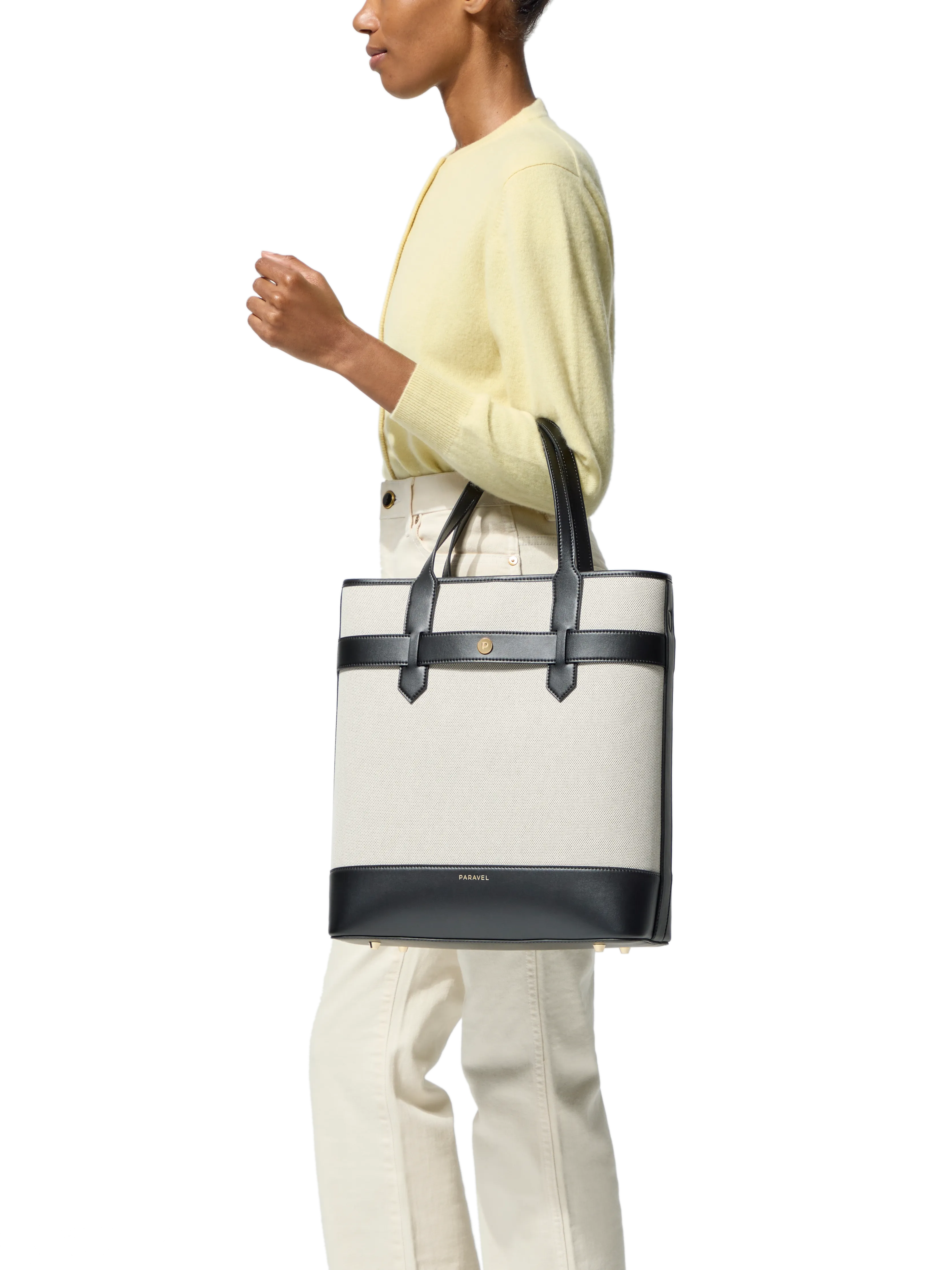 Paravel Pacific Tote - Domino Black
