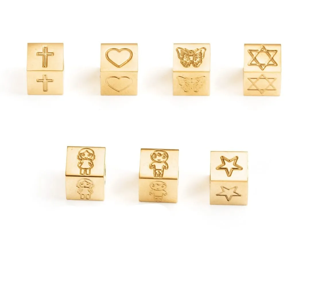 Personalized Cube Bracelet