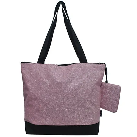 Pink Glitter NGIL Canvas Tote Bag