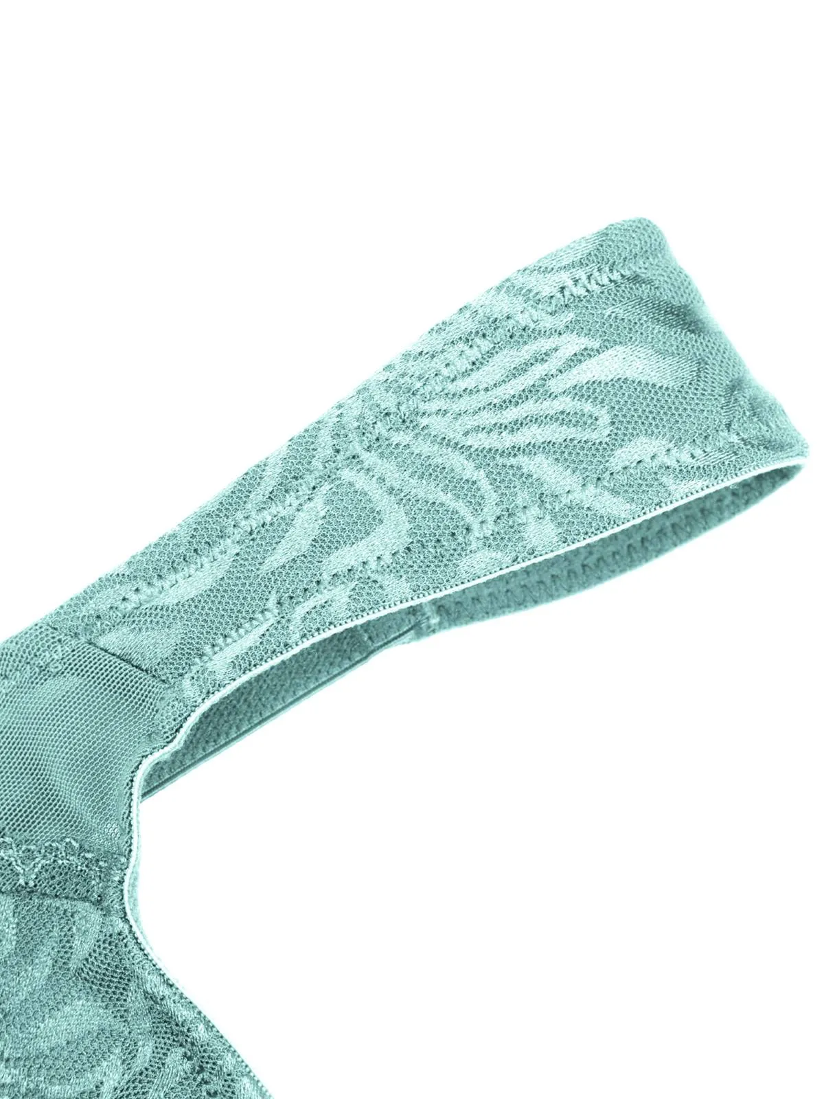 Plus Size Minimizer Bra Non Padded Wire-free Mint Green