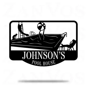 Pool Monogram