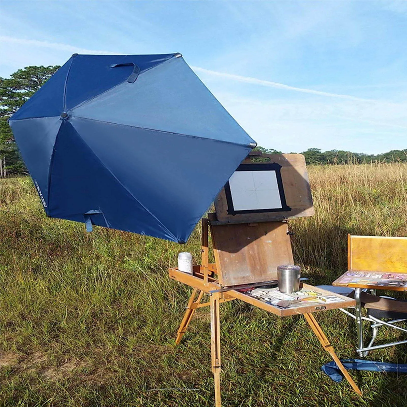 Portable Folding Umbrella with Universal Clamp