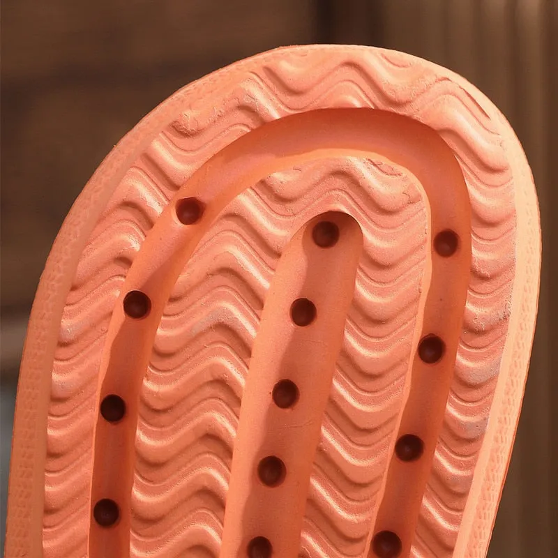 "ESSENTIAL" Sandales Claquettes en plastique jaune - URB1™