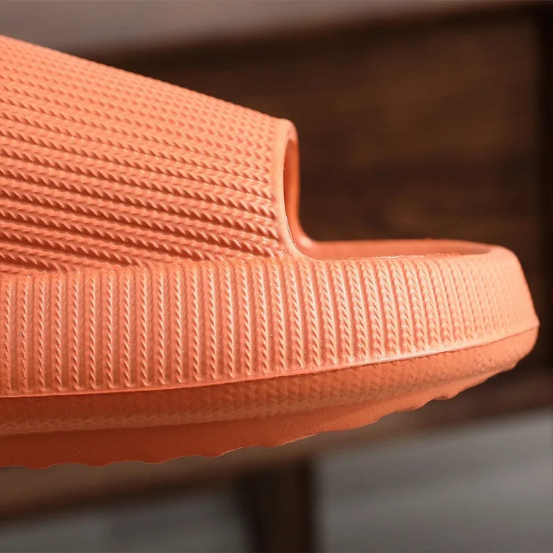 "ESSENTIAL" Sandales Claquettes en plastique jaune - URB1™