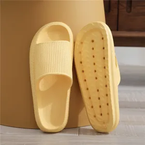 "ESSENTIAL" Sandales Claquettes en plastique jaune - URB1™