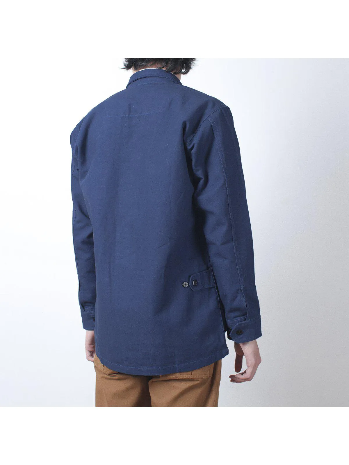 Qutn Field Jacket II Blue Canvas