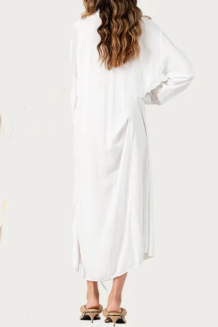 RENEE TWIST FRONT JERSEY MAXI DRESS