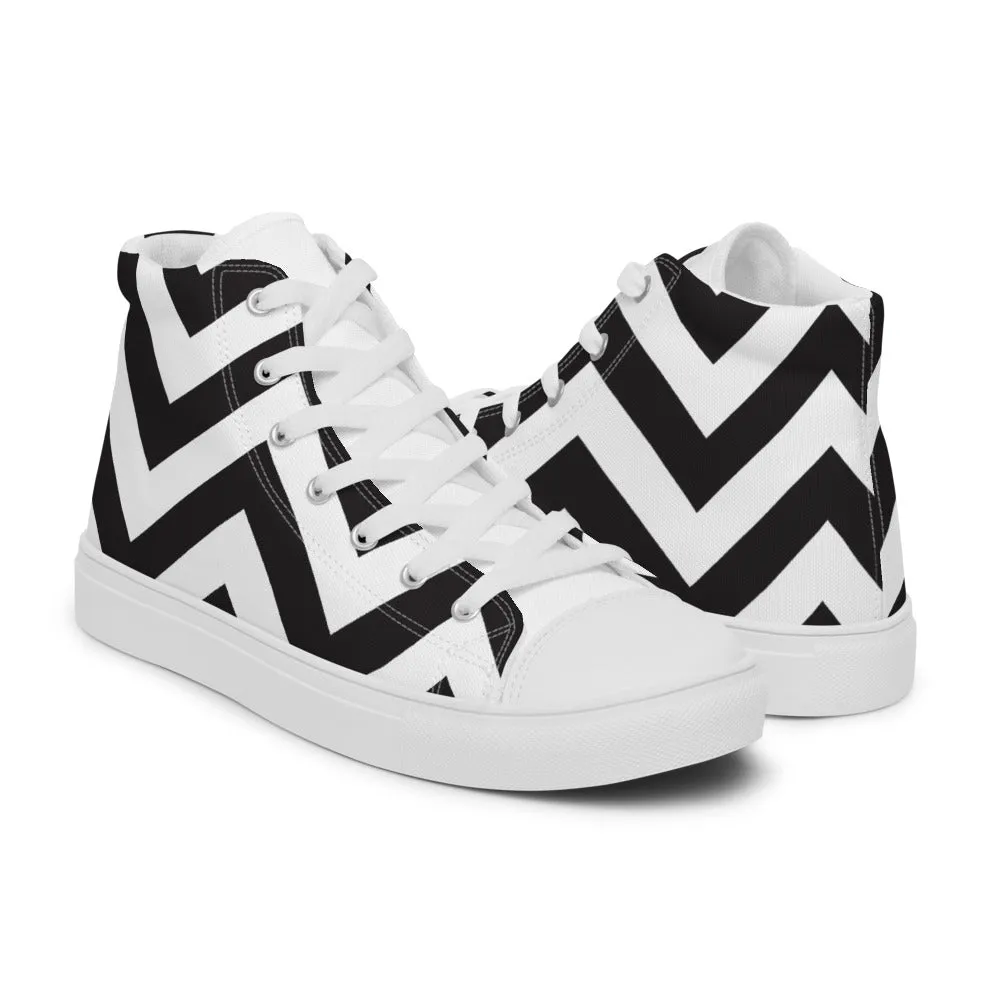 Retro Zig Zag - Sustainably Made Men's Shoes