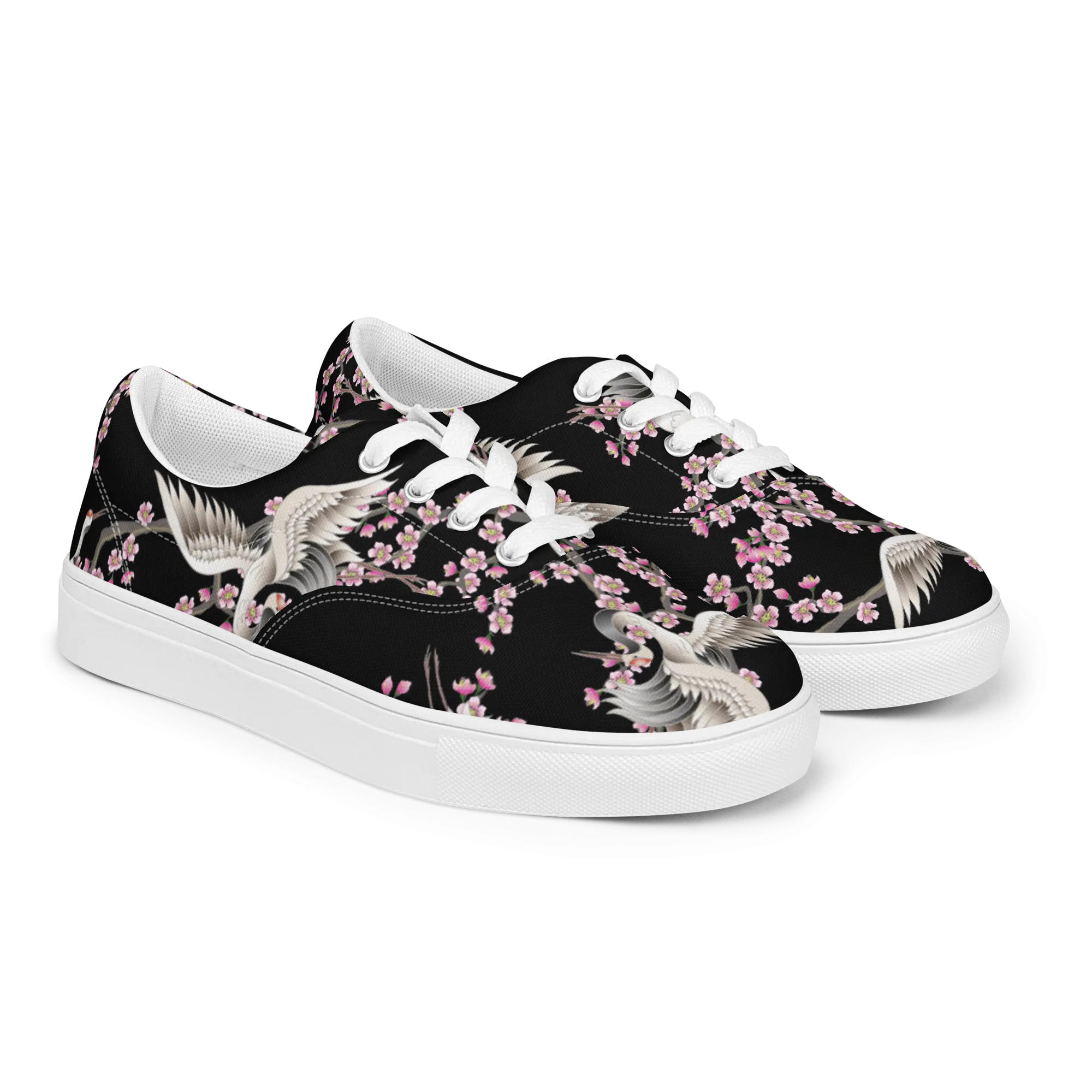 Rogue Labs The Crane Womens Black Canvas Shoes