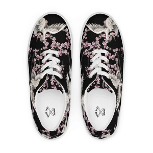 Rogue Labs The Crane Womens Black Canvas Shoes