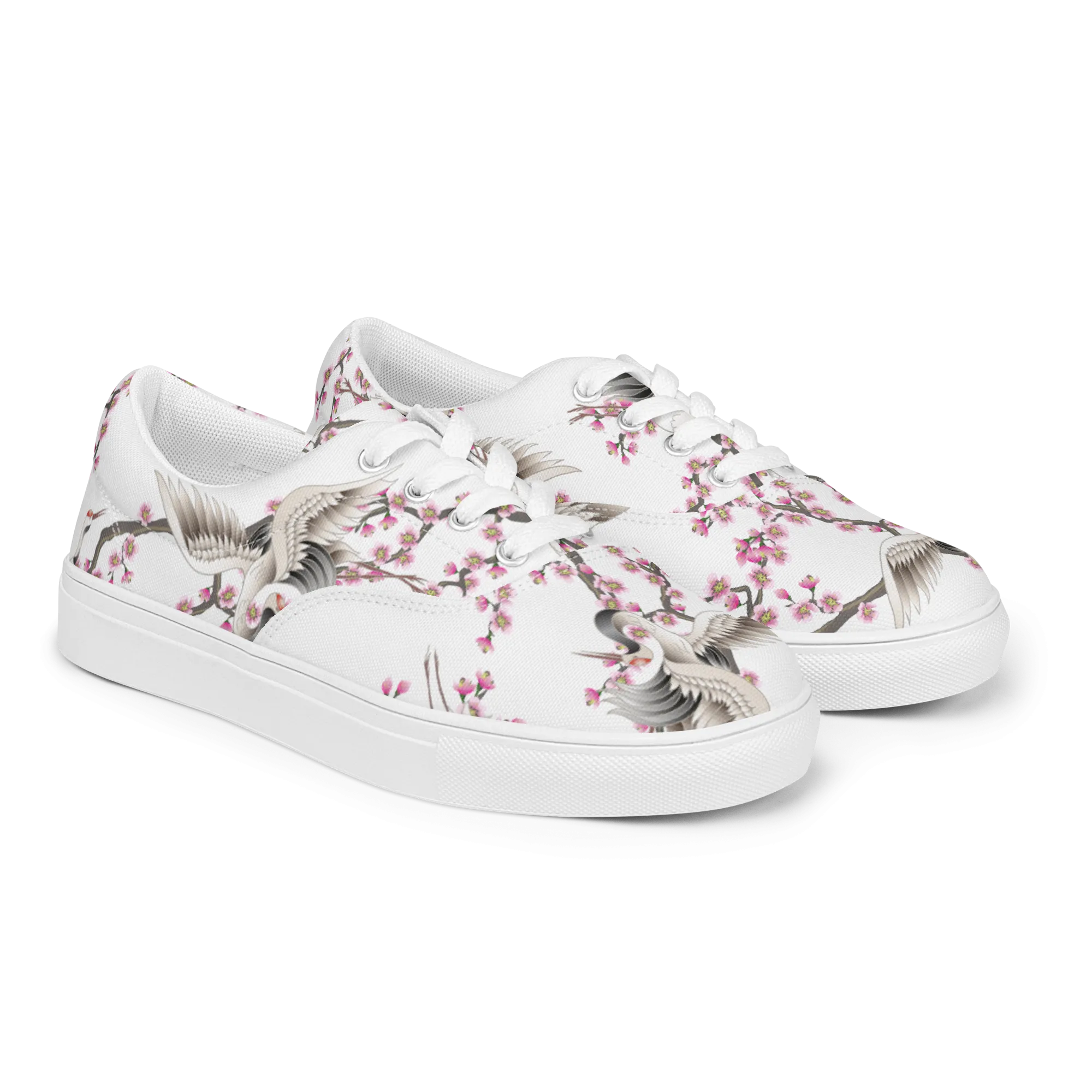 Rogue Labs The Crane Womens White Canvas Shoes