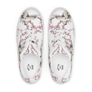 Rogue Labs The Crane Womens White Canvas Shoes