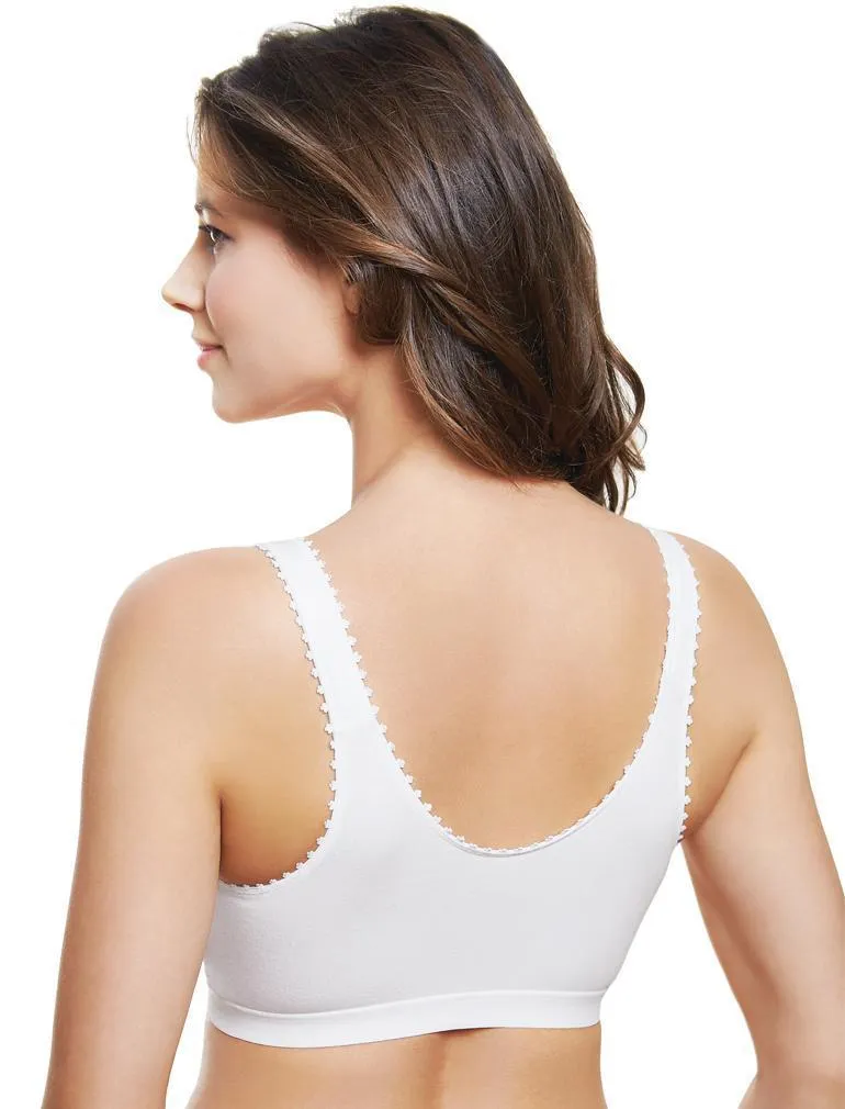 Royce Comfi Front Closure Mastectomy Bra  - White 2021