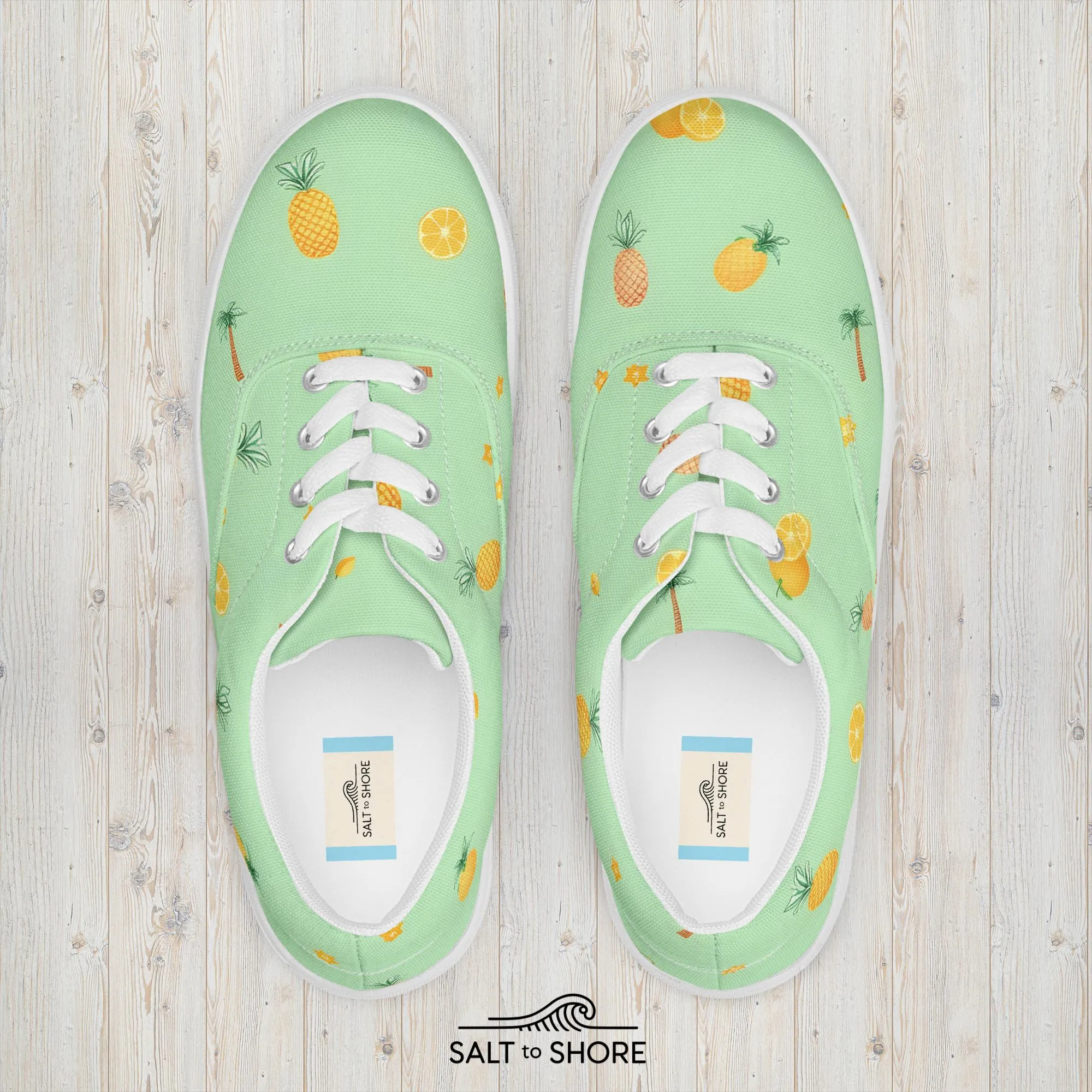 Salt to Shore | Coastal Elegance: Green Oasis Women's Shoes